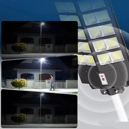 Lampe Solaire Extérieure 20 000LM avec Détecteur