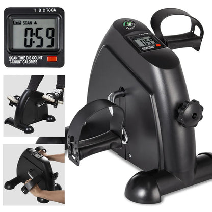 Mini Vélo d'Exercice – Fitness à Domicile pour Bras et Jambes