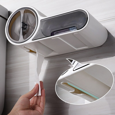 Porte-papier toilette multifonctionnel