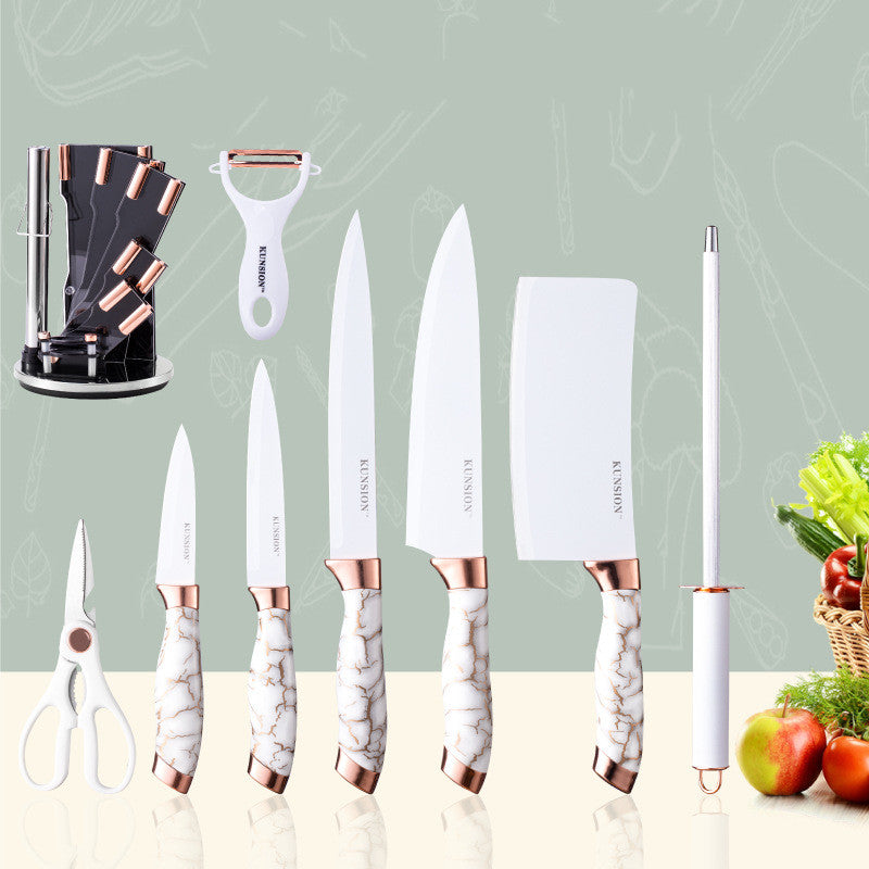 Ensemble de 9 couteaux de chef de cuisine professionnelle